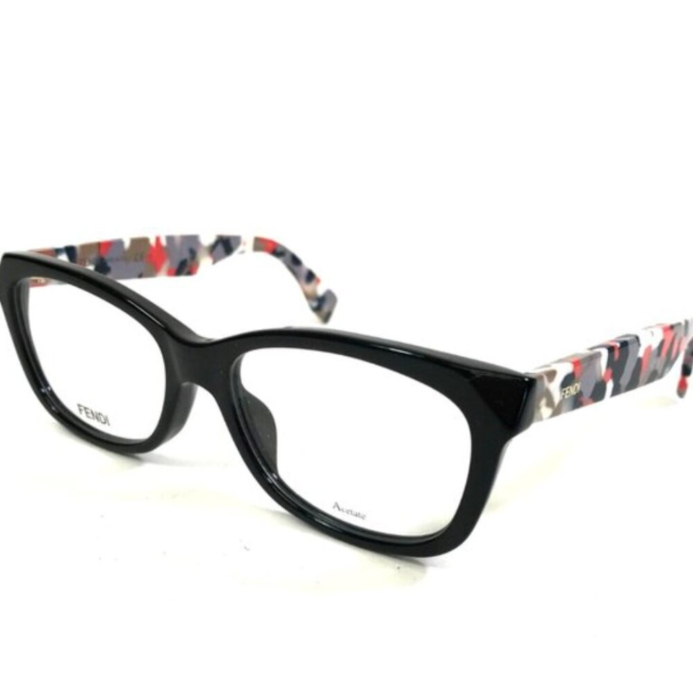 $325 Fendi Women's 51mm Black Opticals FF-0206-738-51